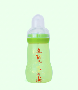 YA'MAMA Transition Baby Bottle 240 ml – Wide Neck – Polypropylene (PP) – Without Handles