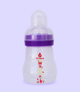 Biberon YA'MAMA 150 ml Nouveau-Né – Col Large – Polypropylène (PP) – Sans Bras