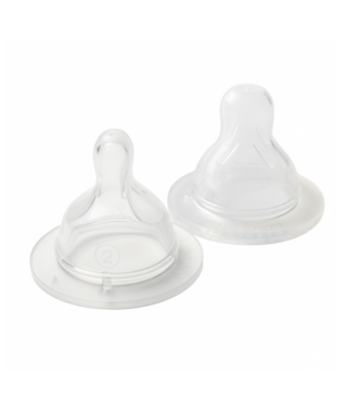 حلمة رضاعة YA'MAMA للمرحلة الأولى (2+ أشهر) – سيليكون فائق النعومة – مضادة للمغص