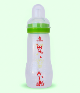 YA'MAMA Active Baby Bottle 330 ml – Wide Neck – Polypropylene (PP) – Without Handles